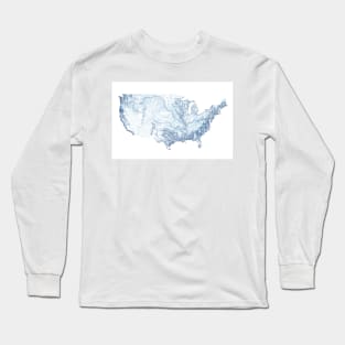 US rivers Long Sleeve T-Shirt